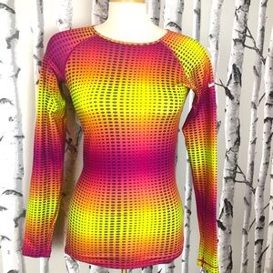 Nike multicoloured thermal with thumb holes